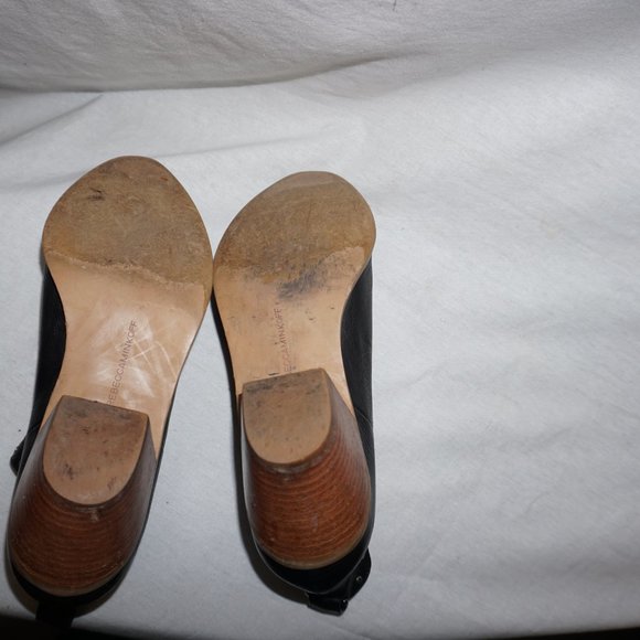 REBECCA MINKOFF Lana Black Studded Bootie split shaft Shootie sz. 8 Cuban heel - Picture 11 of 16